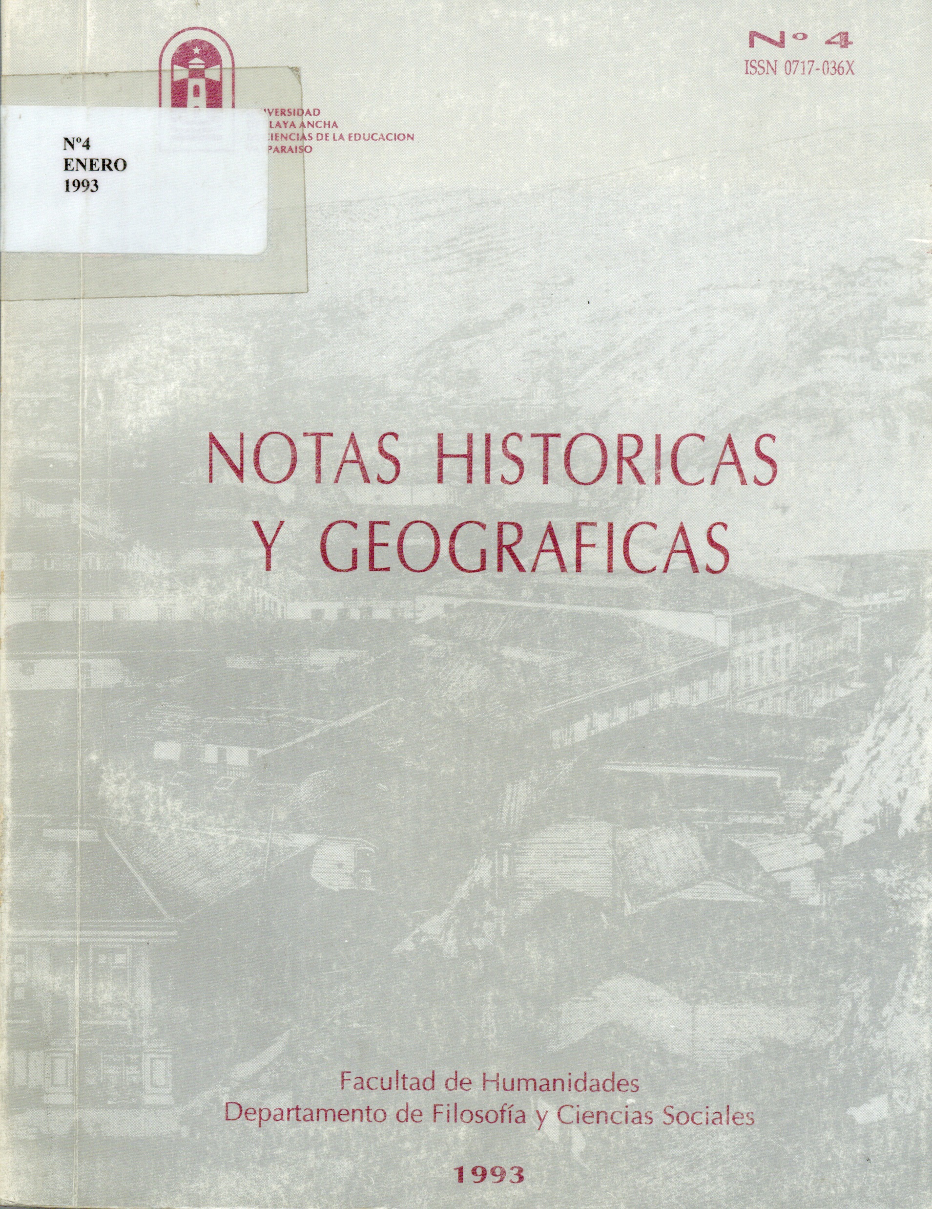 Valparaíso y el comercio con América Latina en la segunda mitad del siglo  XIX: notas acerca de las relaciones comerciales entre Valparaíso,  Pernambuco y Río de Janeiro: 1850-1855 | Revista Notas Históricas